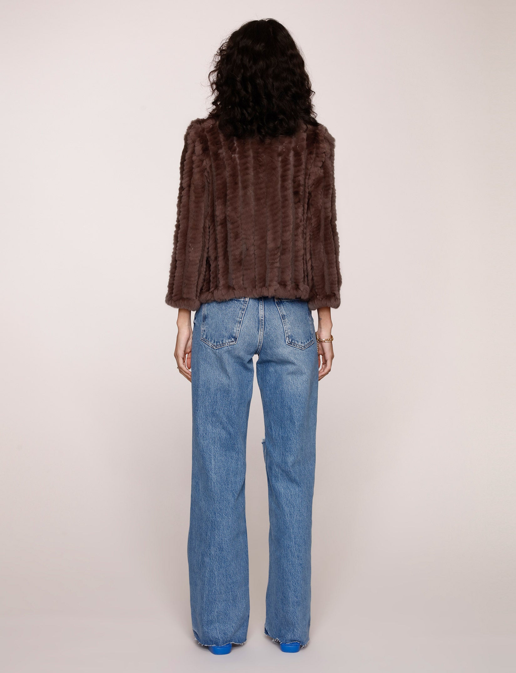 Rosa Jacket-Chocolate