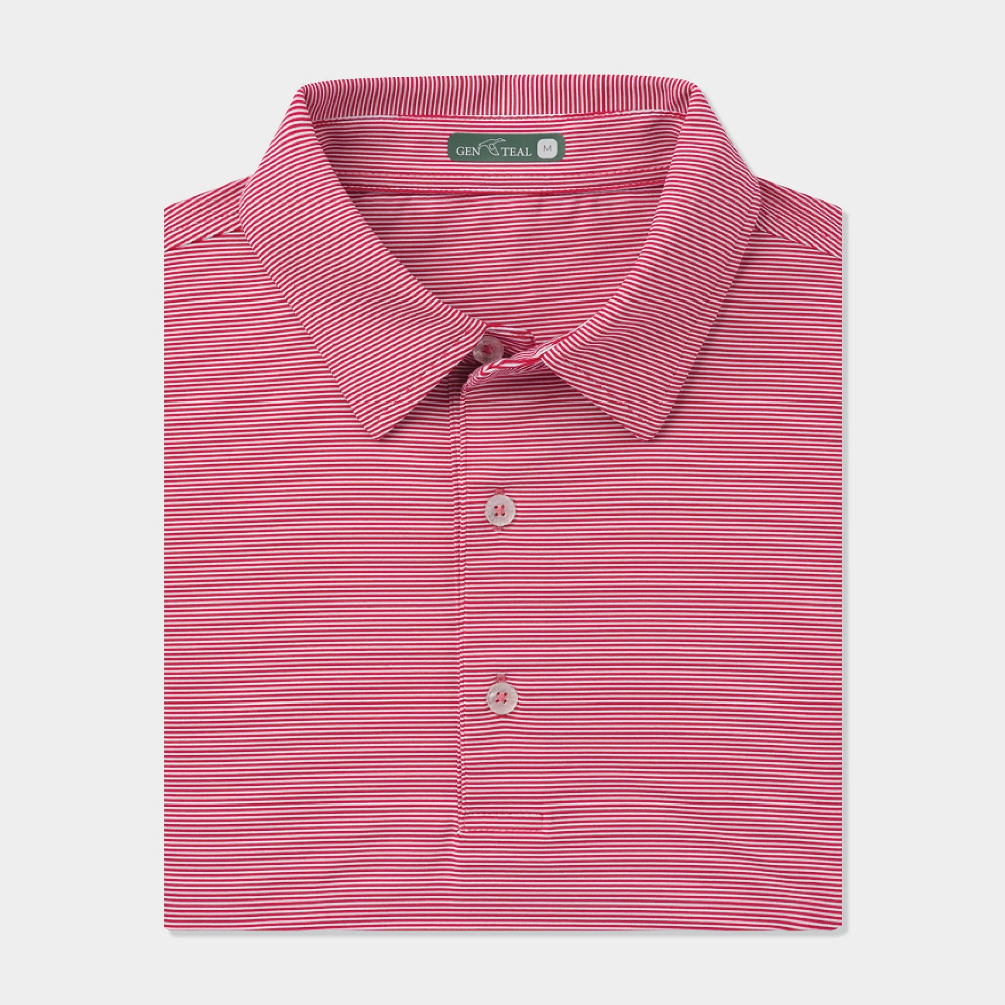 Club Pinstripe Performance Polo