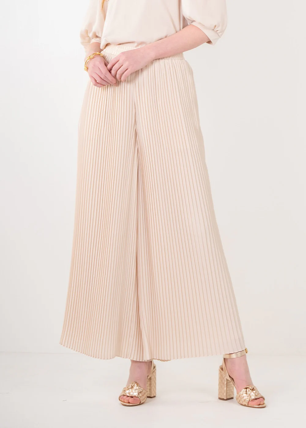 Pleated Pant - Bandshell