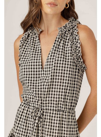 GINGHAM BLISSE DRESS
