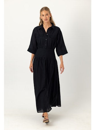Gabrielle Dress-Black