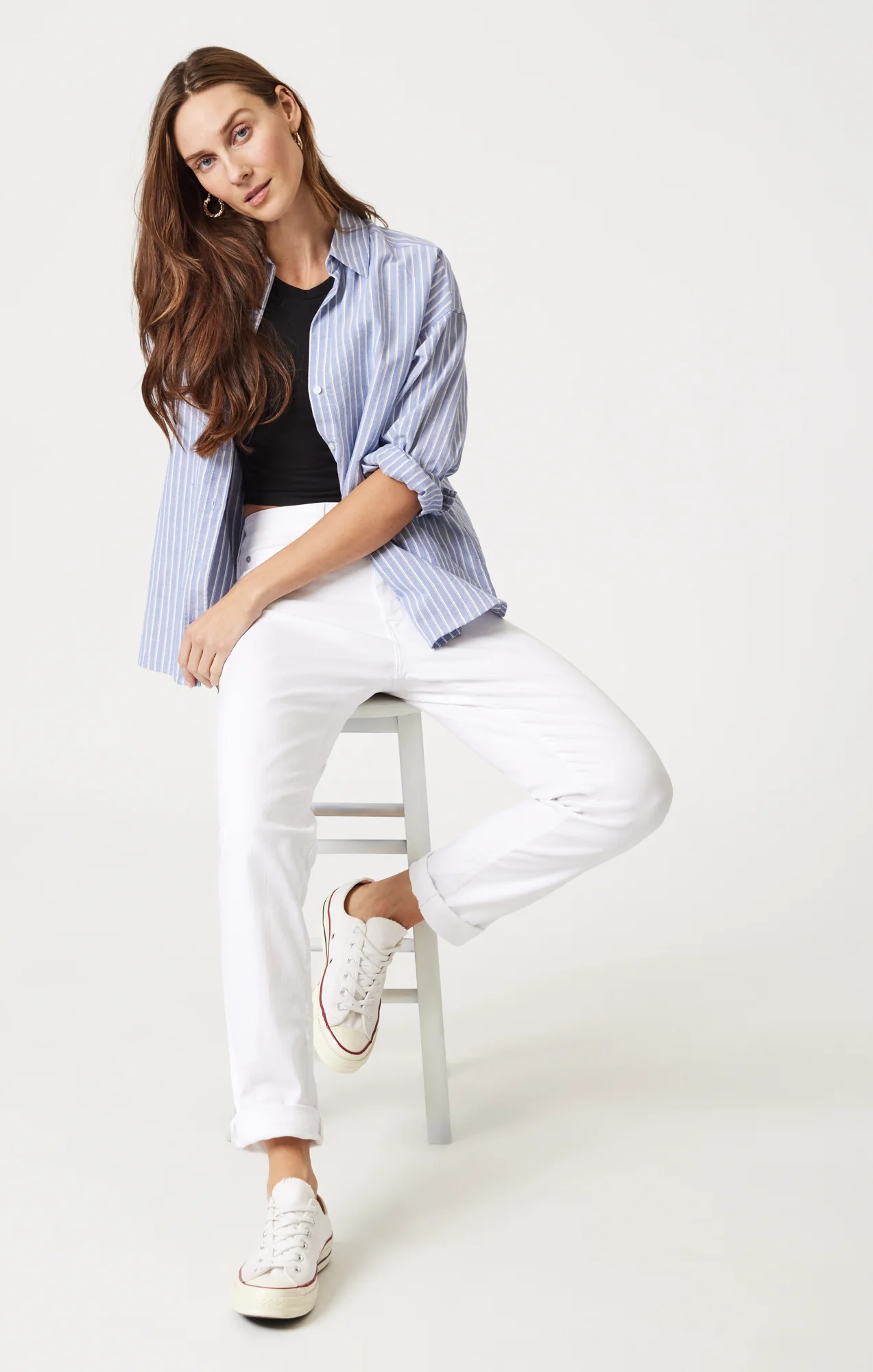 Kathleen Slim Boyfriend Jeans
