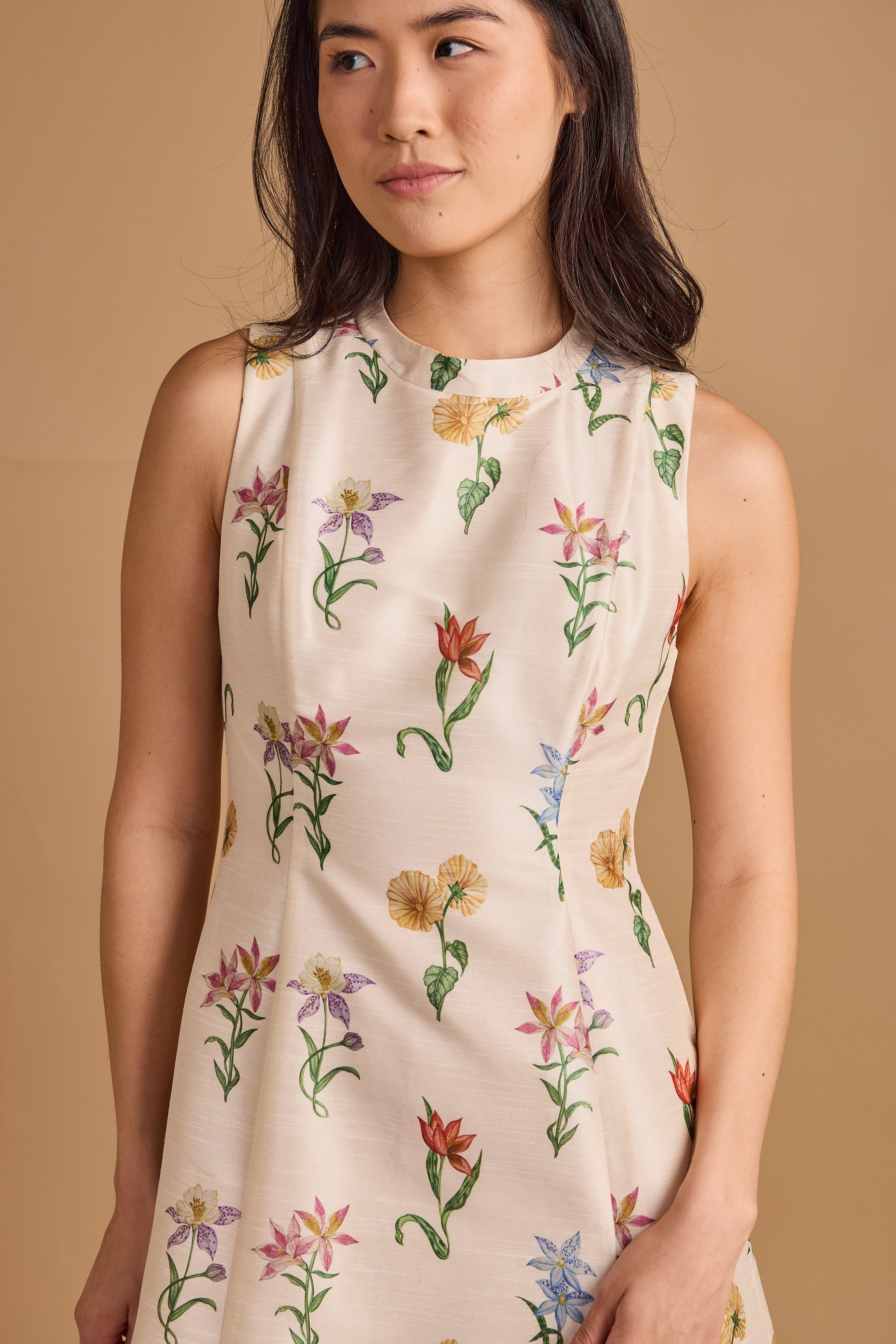 Levina Dress-Botanical