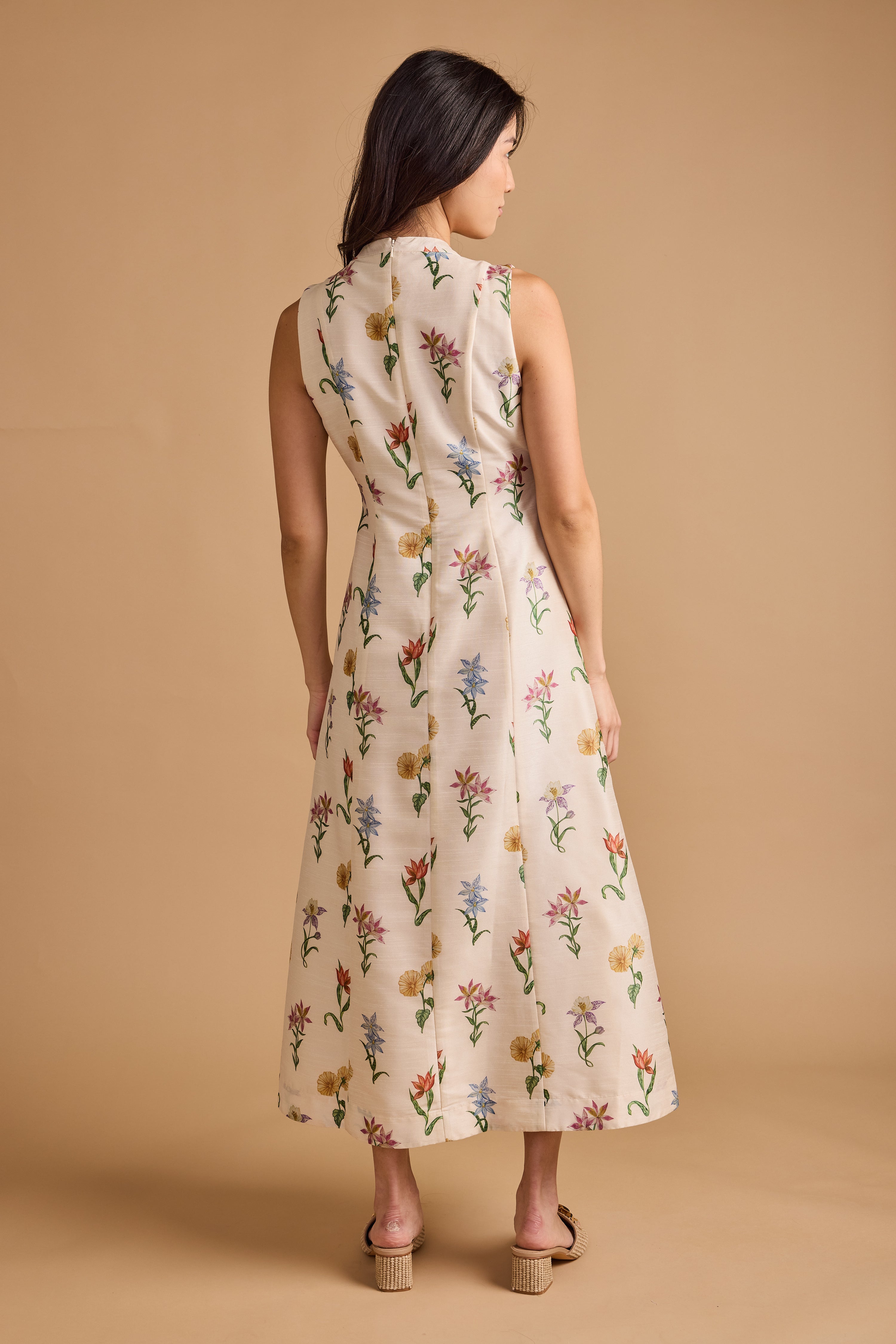 Levina Dress-Botanical