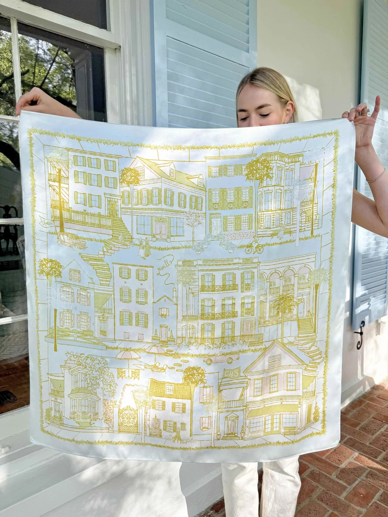 Charleston Silk Scarf