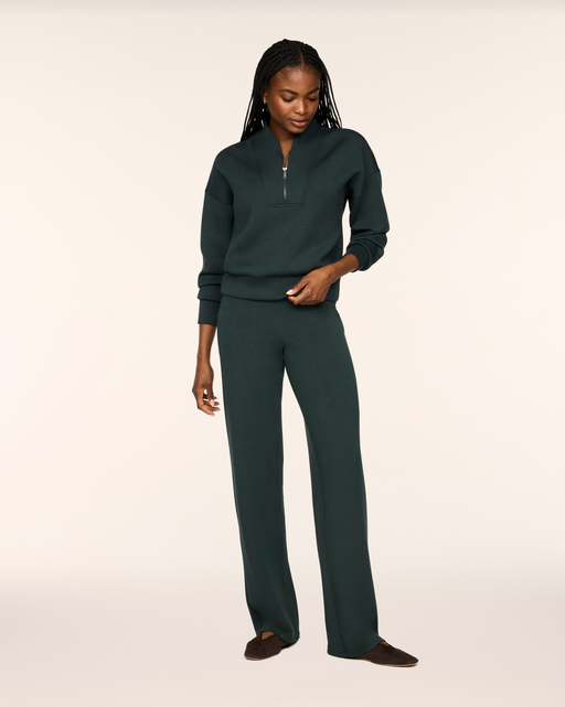 SPANX Straight Leg Pant-Night Forest