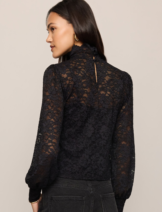 Night Out Top-Black