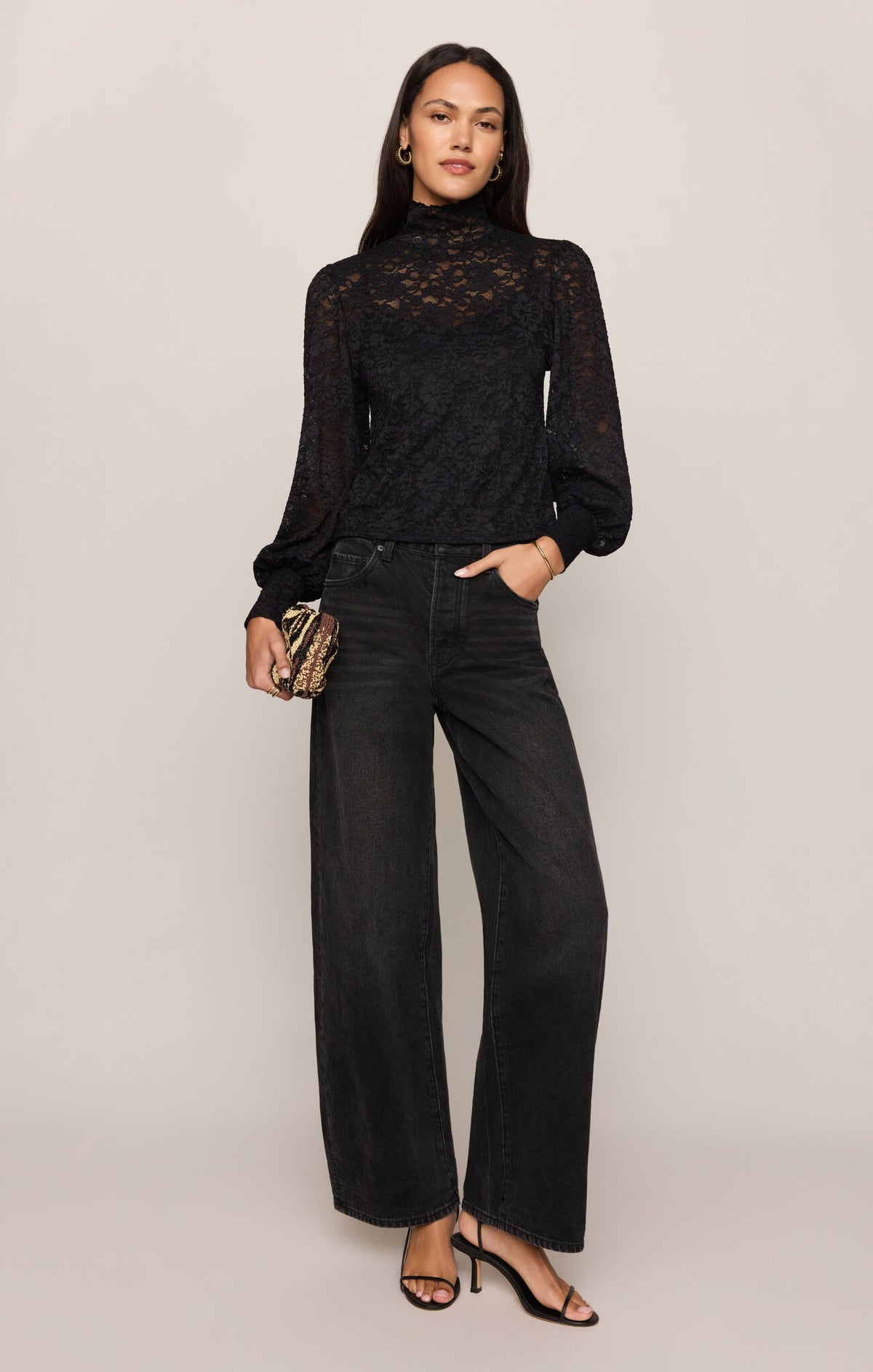 Night Out Top-Black