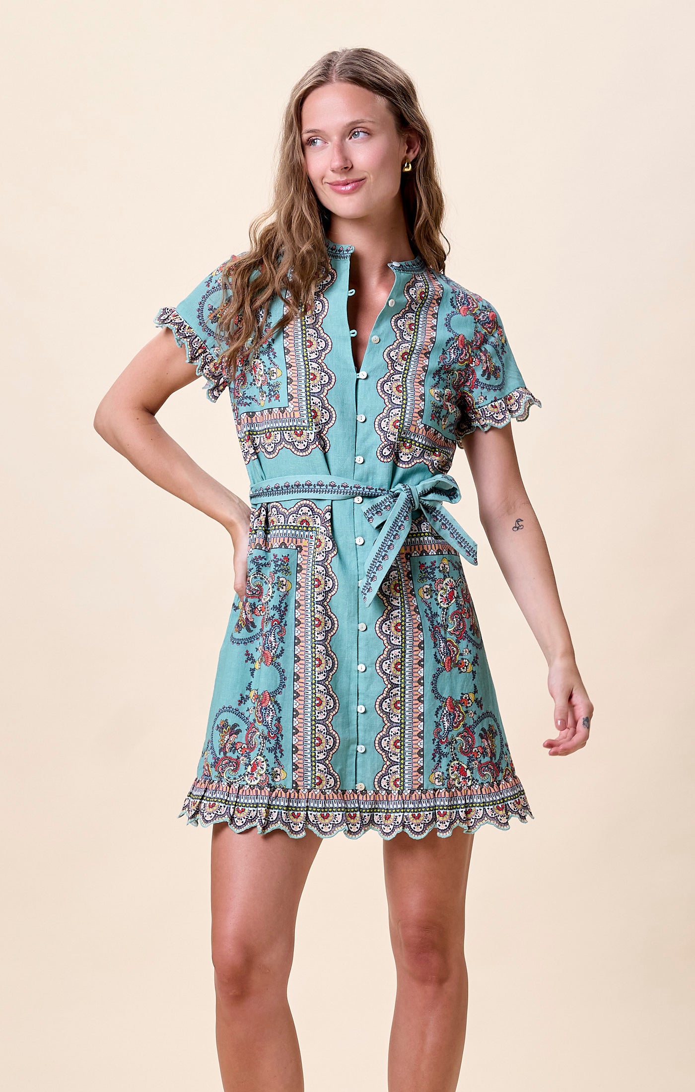 Marni Mini Dress-Bleura Print