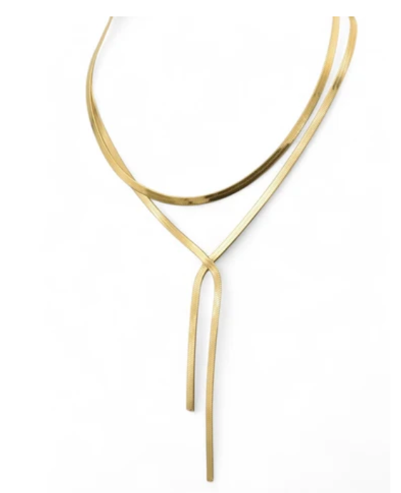 Parting Ways Two Layer Necklace