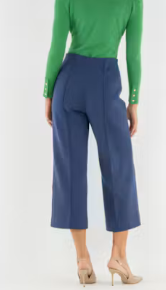 Cropped Piper-Twilight Blue