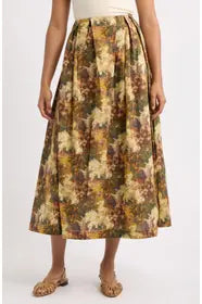 Ridley Skirt-Autumn Arboretum Liberty
