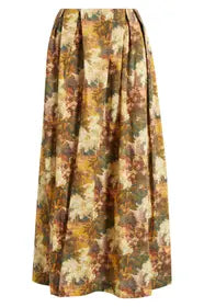 Ridley Skirt-Autumn Arboretum Liberty
