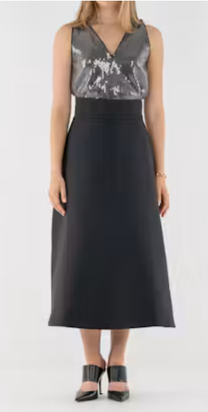Sable Skirt-Black Tie