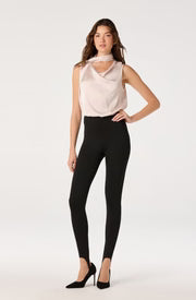 Sasha Cowl Neck Scarf Top-Champagne
