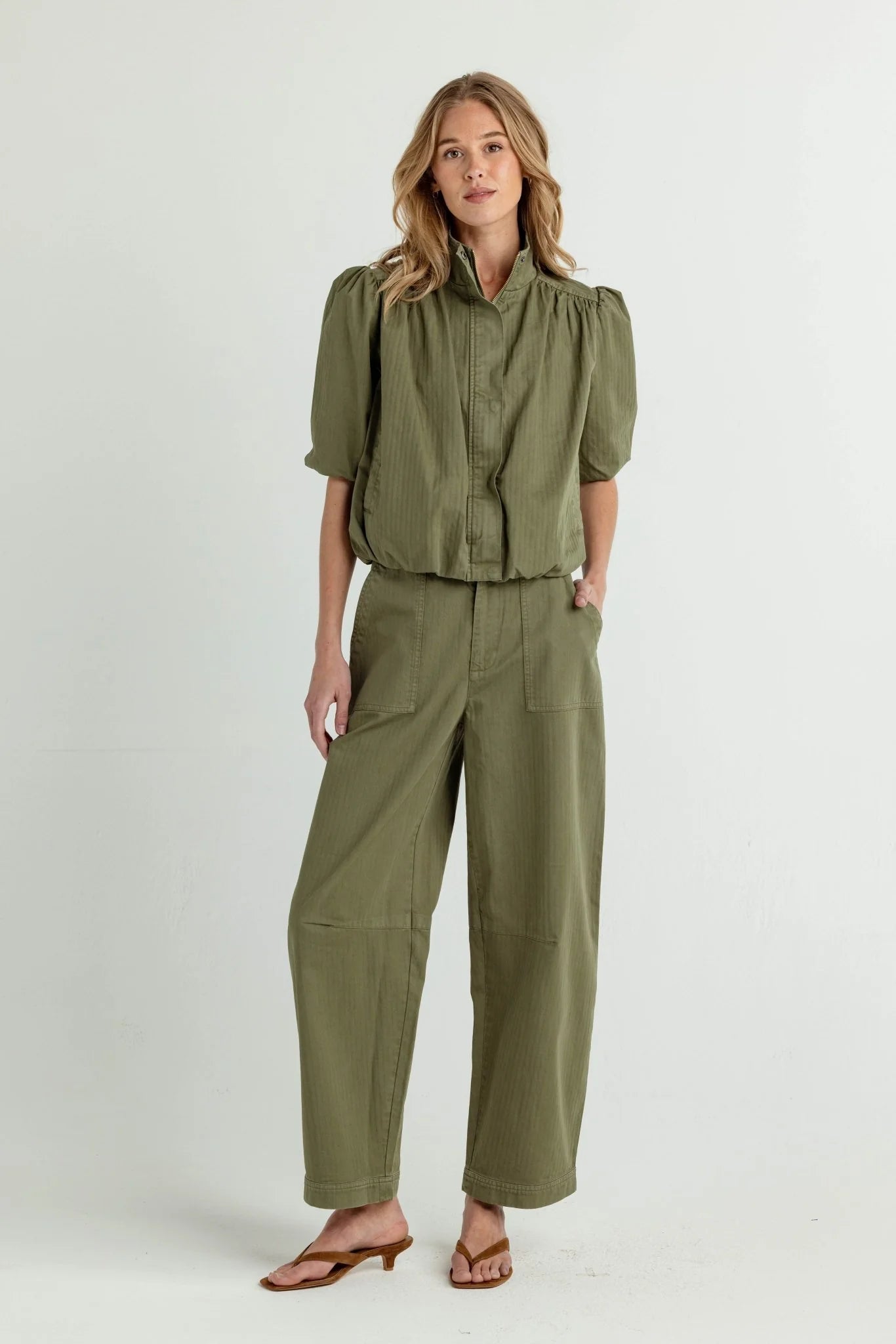Huck Pants-Olivine