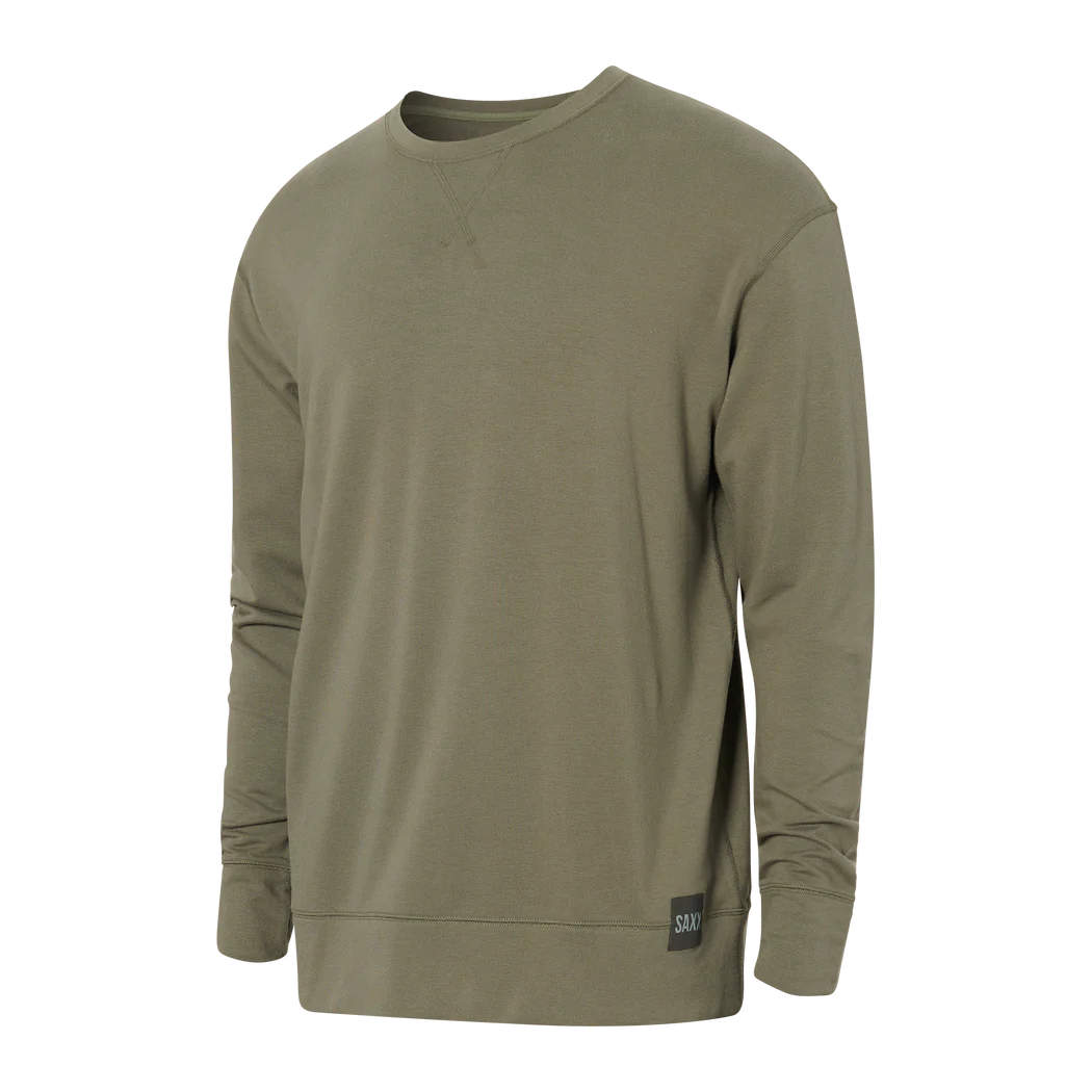 SAXX 3SIX FIVE LONG SLEEVE CREW - CARGO GREY