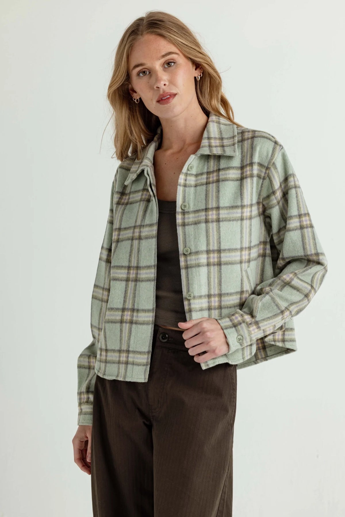Theo Jacket-Moorland Plaid