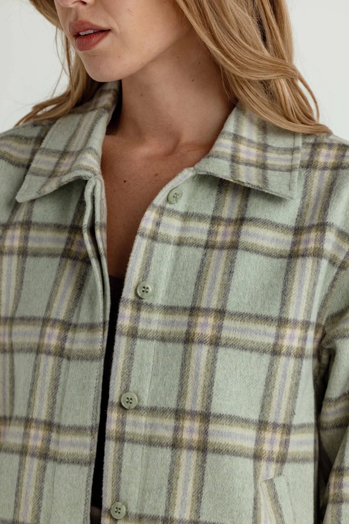 Theo Jacket-Moorland Plaid