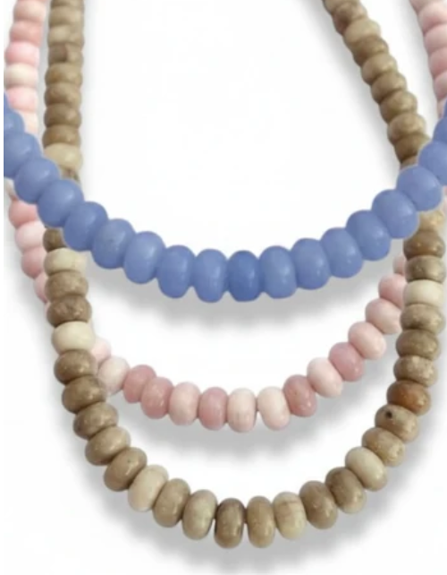 Top Shelf Beaded Necklace-Brown