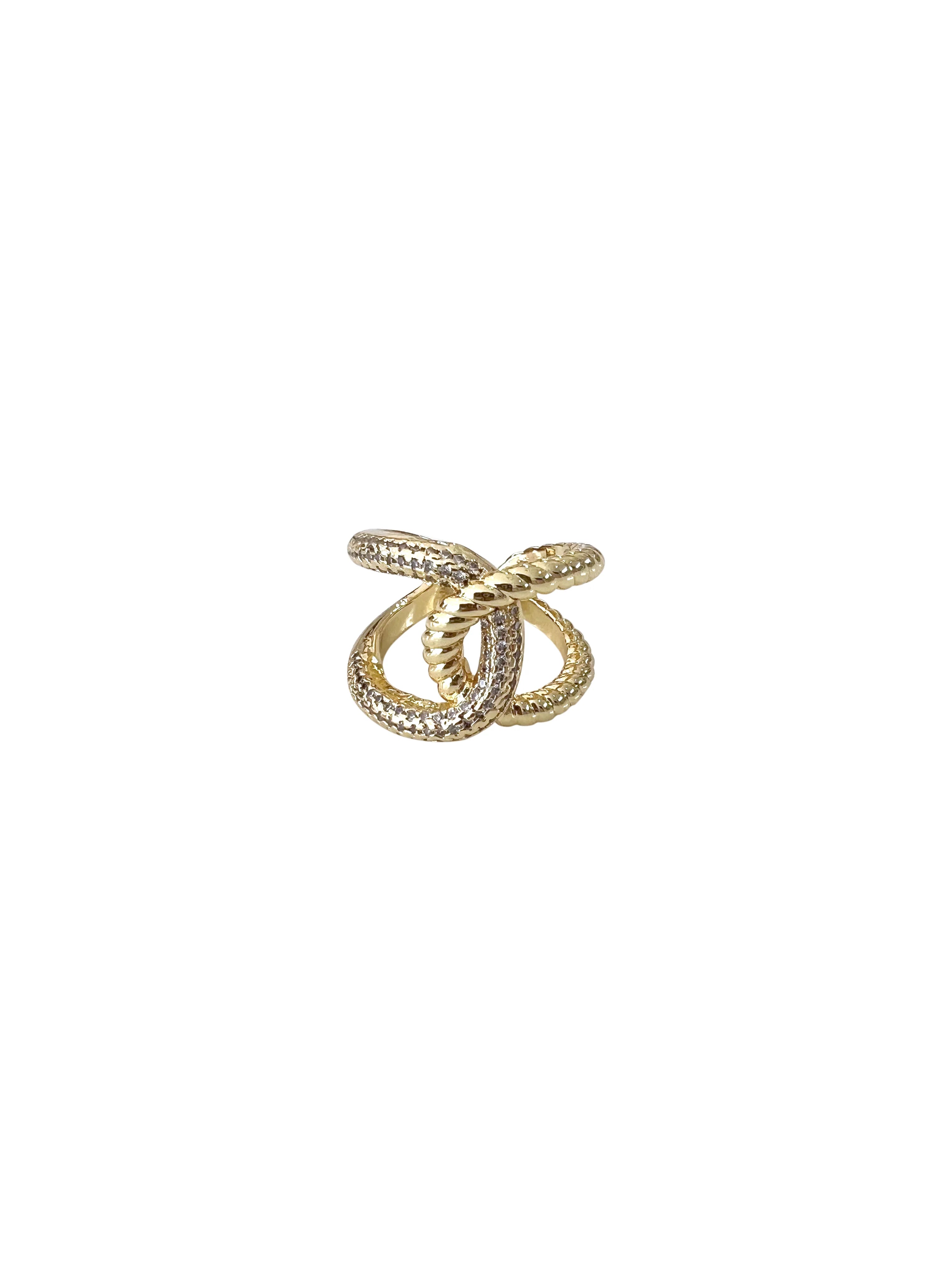 Twist Ring-Gold