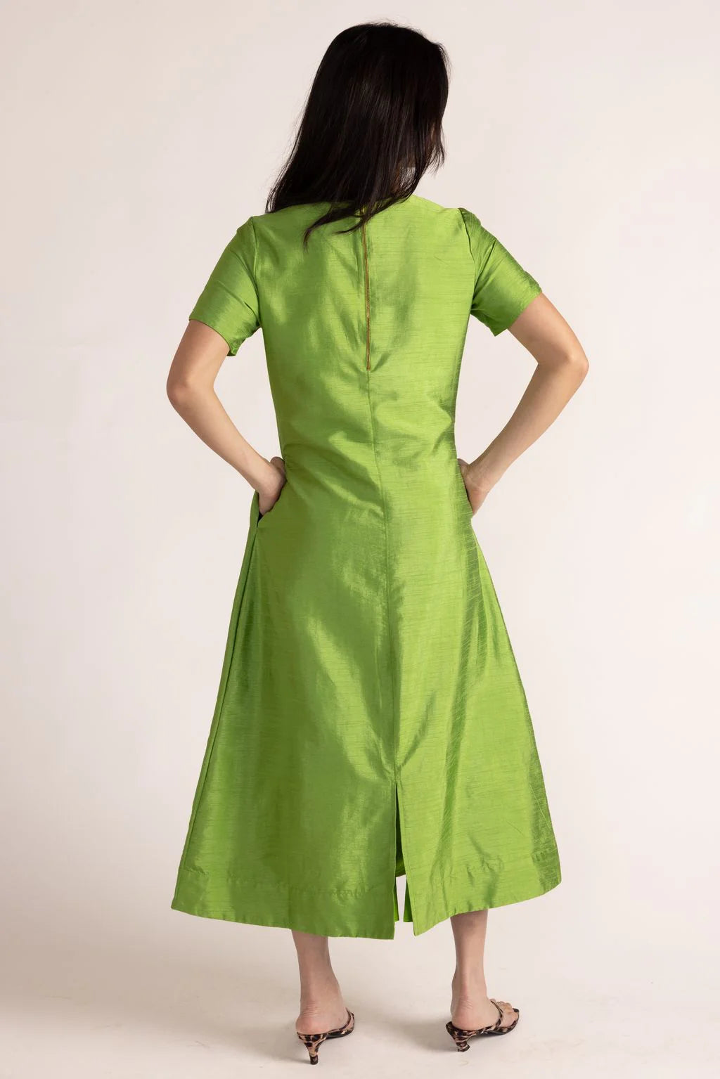 Georgia Dress-Green