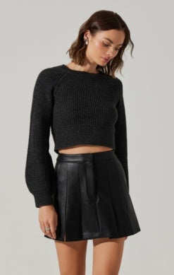 Elia Sweater - Charcoal