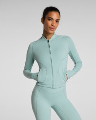 Spanx CurveTheory Contour Zip Jacket-Wave