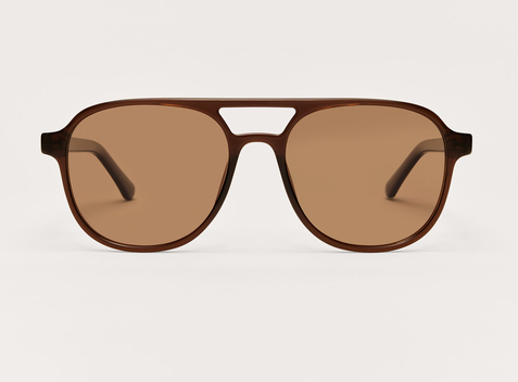 Tourist Polarized Sunglasses-Walnut Sand