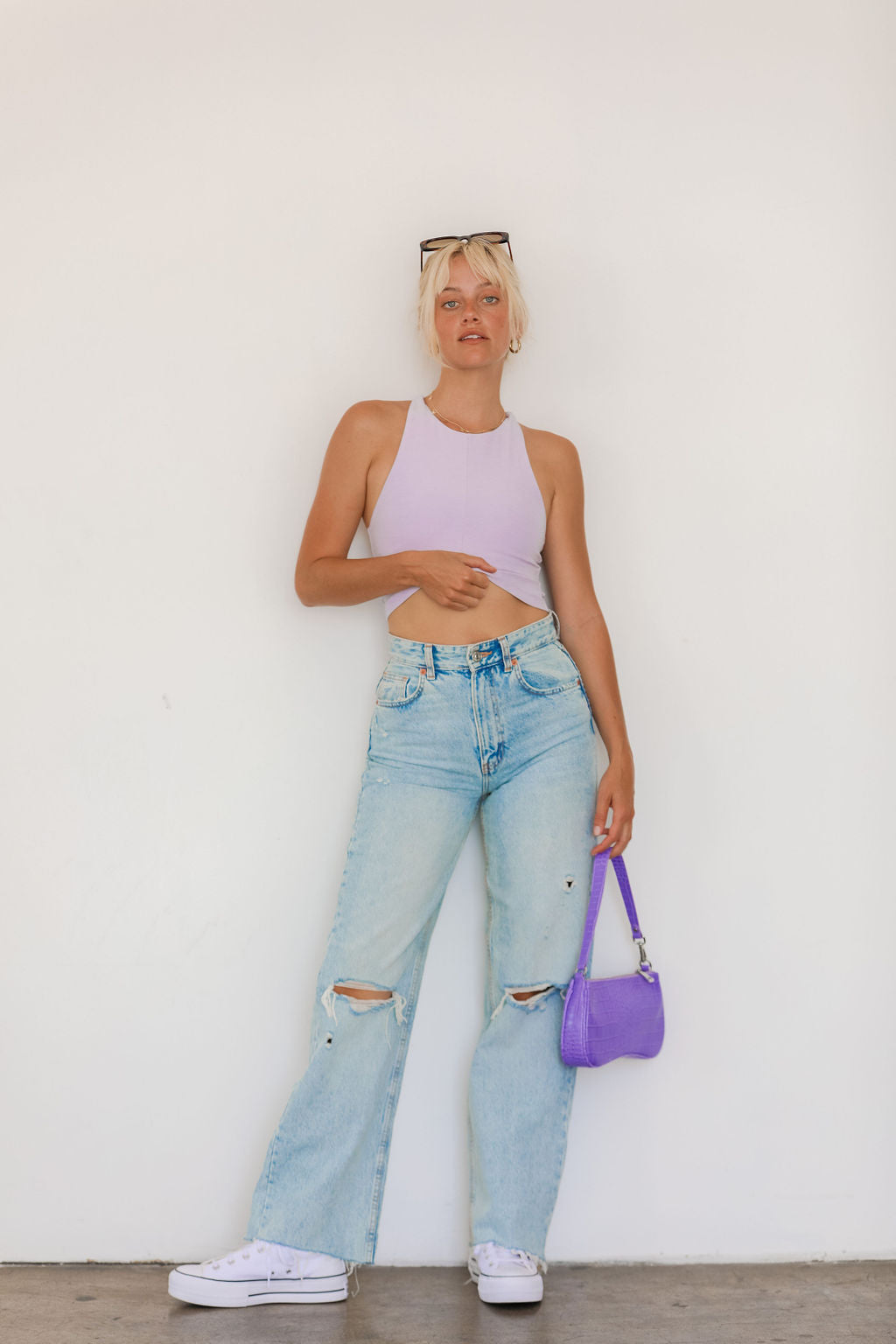 Parker Top- LAVENDER