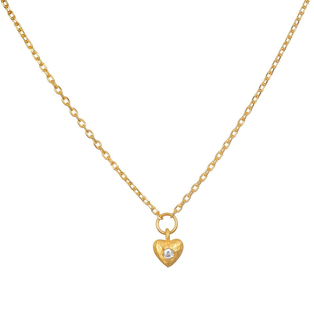 Mini Heart Pendant Necklace